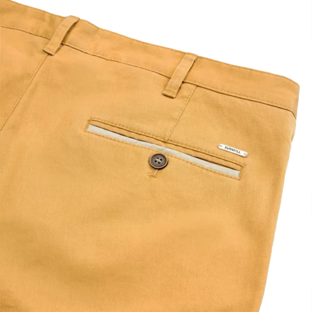 Sunwill Chino Modern Fit - Vibrant Yellow - Image 3