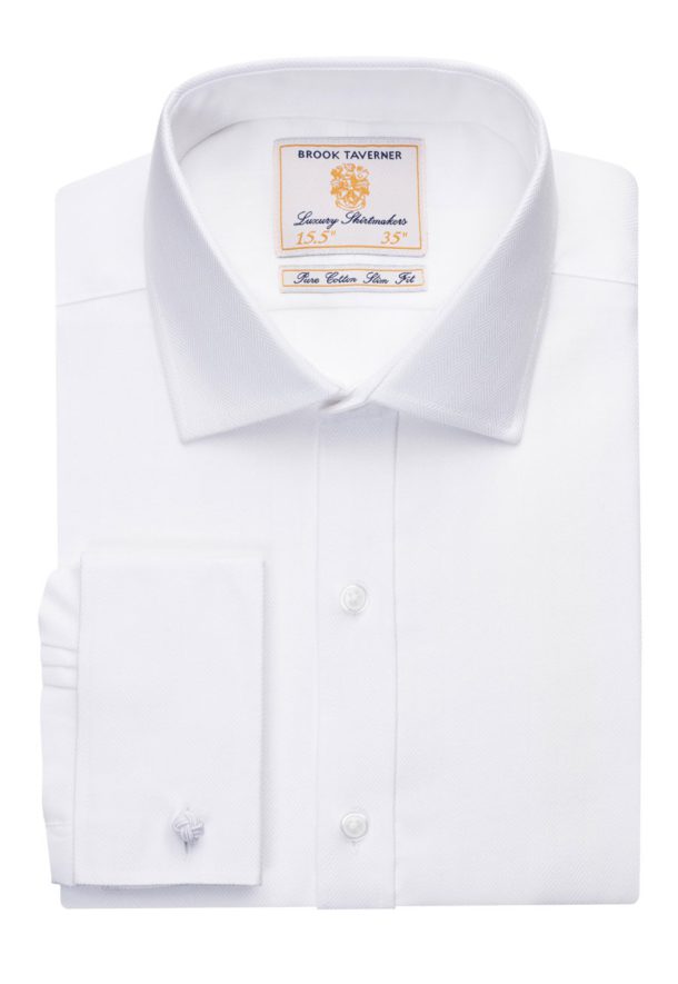 Brook Taverner Prato Premium Cotton - Slim Fit