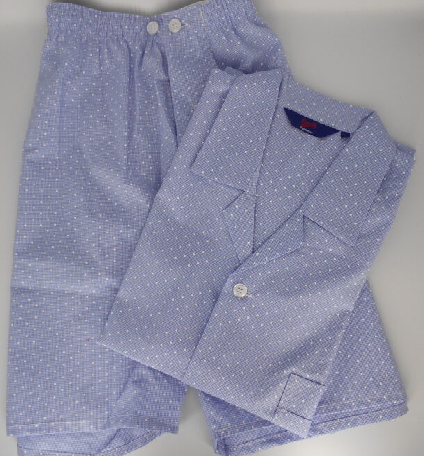 Somax - Shortie Gingham Cotton Pyjamas