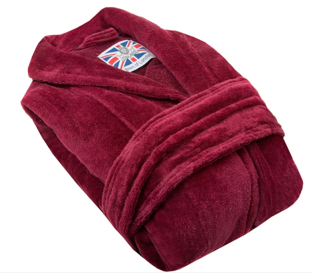 Bown Of London Baron Velour Gown - Burgundy - Image 3