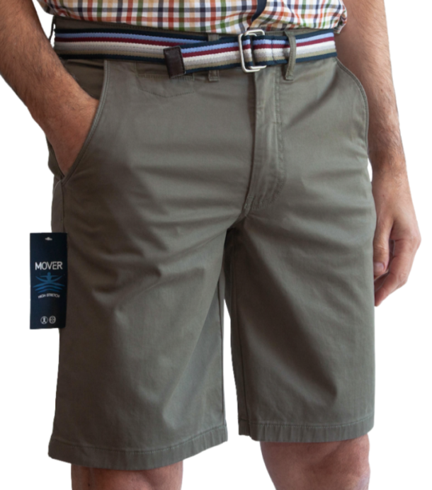 Bruhl Fano Stretch Tailored Shorts - Olive