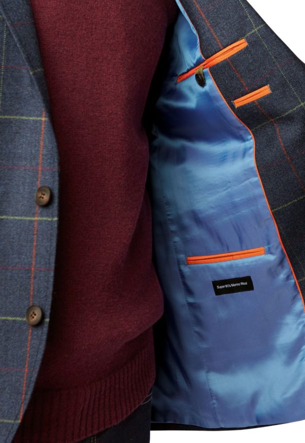 Brook Taverner Magnum 100% Wool Check Jacket - Image 3