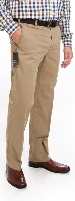 Bruhl Cotton Casual Trousers -  Dark Beige