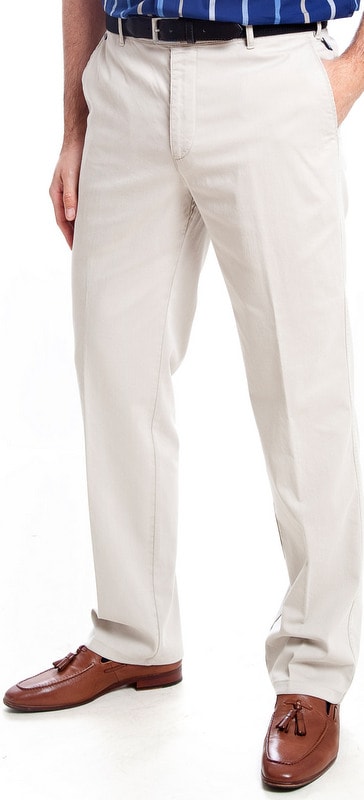 Bruhl Cotton Trousers - Stone