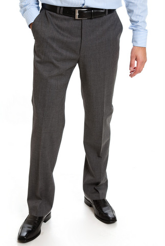 Club of Comfort Flat Front Trousers