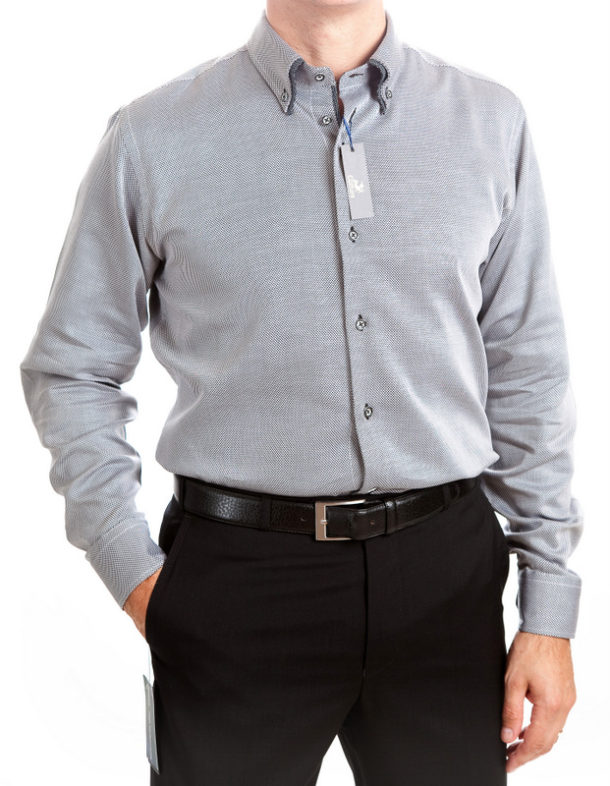 Culture Smart Shirt - Navy - Grey - Image 2