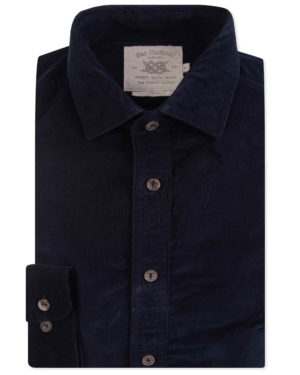 Double Two Corduroy Casual Shirt - Navy