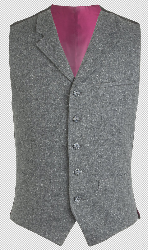 Peaky Blinders Inspired Suit Waistcoat - Gunmetal Grey Fleck