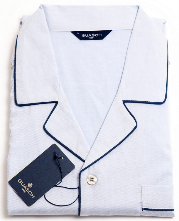 Guash Cotton Pyjamas - Blue