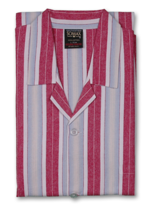 Somax Brushed Cotton Pyjamas - Striped